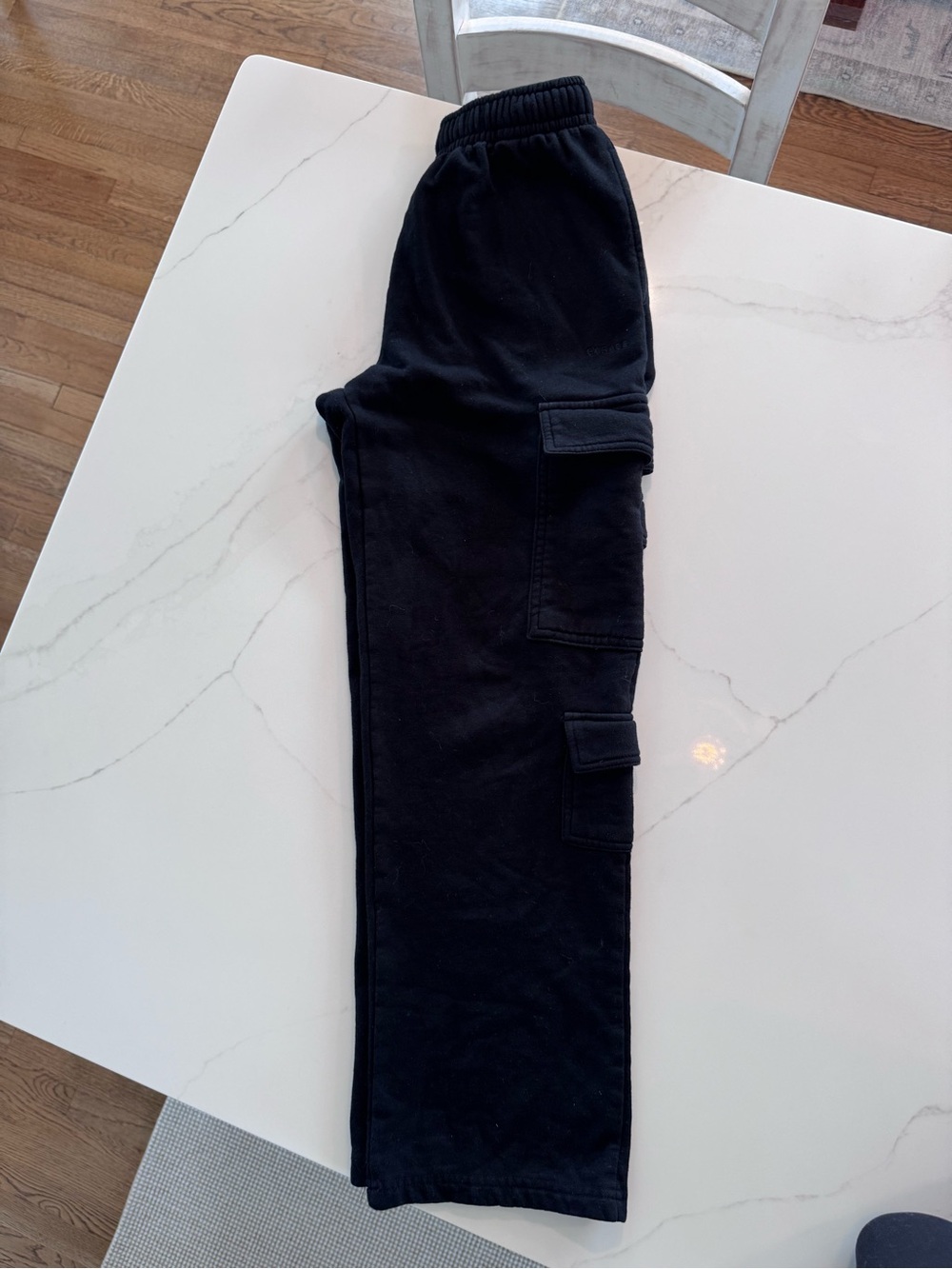 Garage Black Cargo Jogger Pants with Utility Pockets